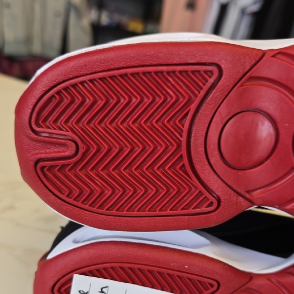 Jordan Black and Red Athletic Shoes main image 8